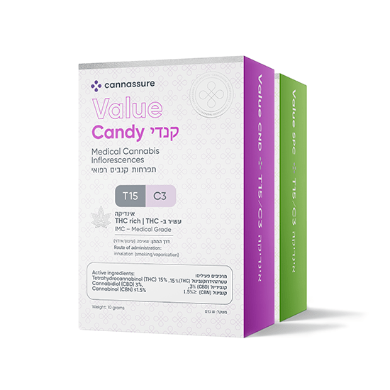 Value Candy תפרחות T15/C3 אינדיקה
